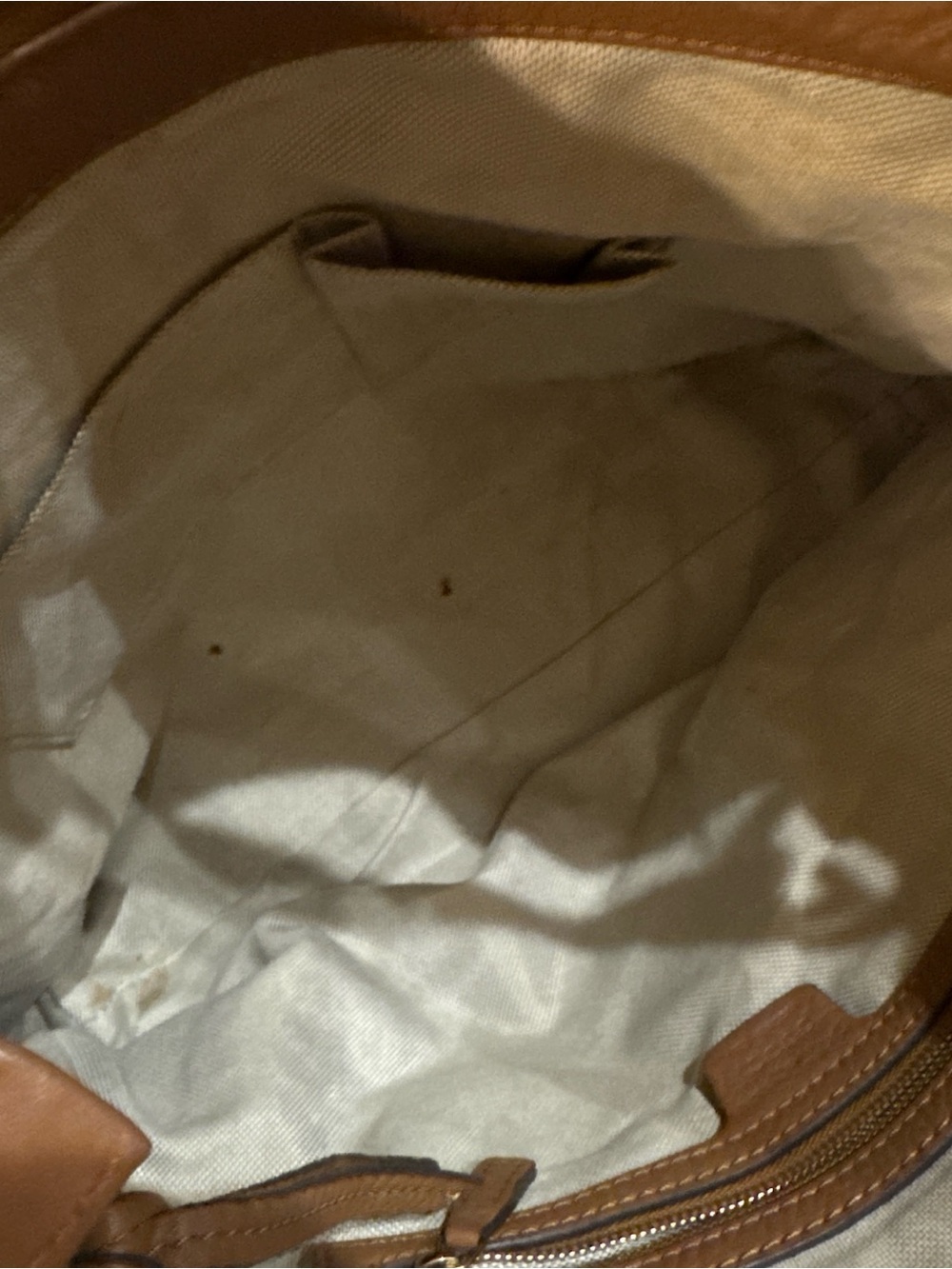 Gucci Beige and Brown GG Canvas Hobo Shoulder Bag - Picture 3 of 9
